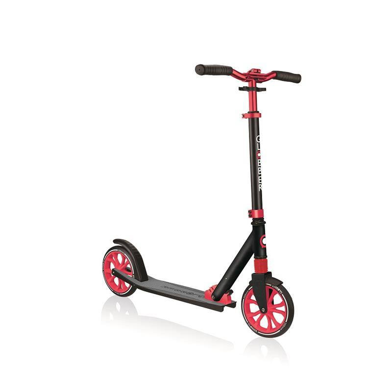 

Самокат GLOBBER NL500-205 черно-красный, до 100кг, 8+
