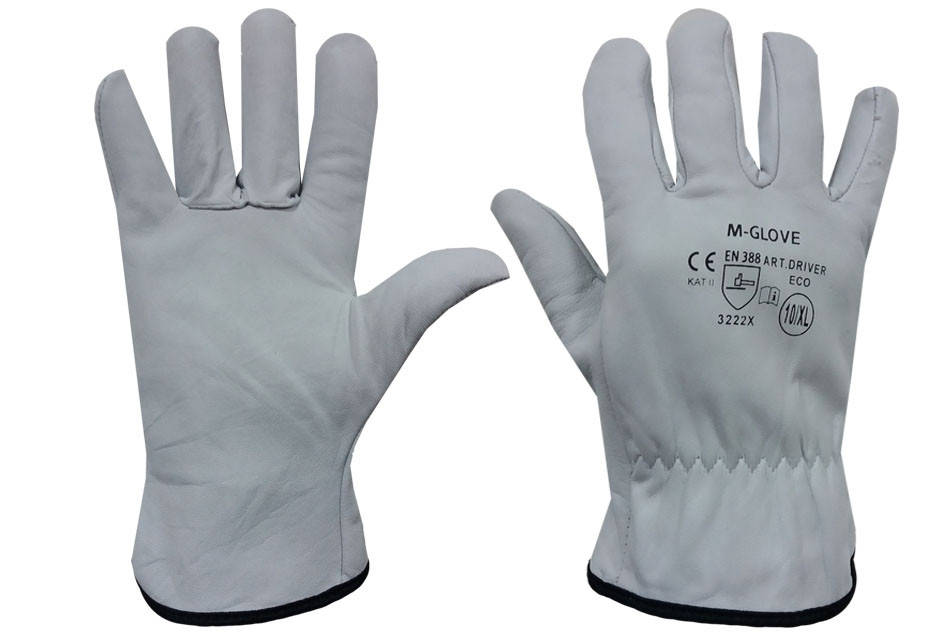 

Рабочие кожаные перчатки, Белый