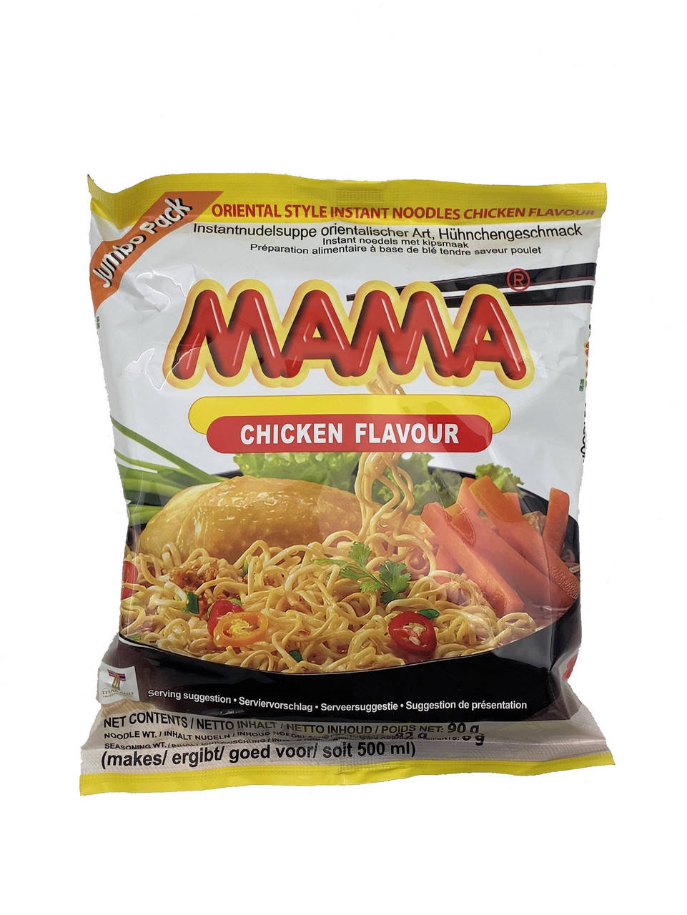 

Лапша быстрого приготовления с курицей Chicken Jumbo Mama 90 г