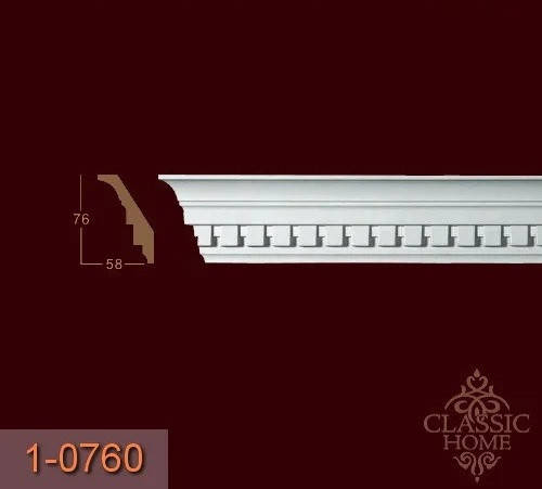 

Карниз 1-0760 Classic Home (76x58)мм, Белый