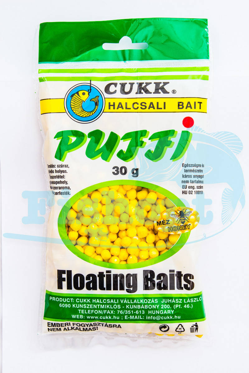 

CUKK. Воздушное тесто mini PUFFI 30g. Мёд