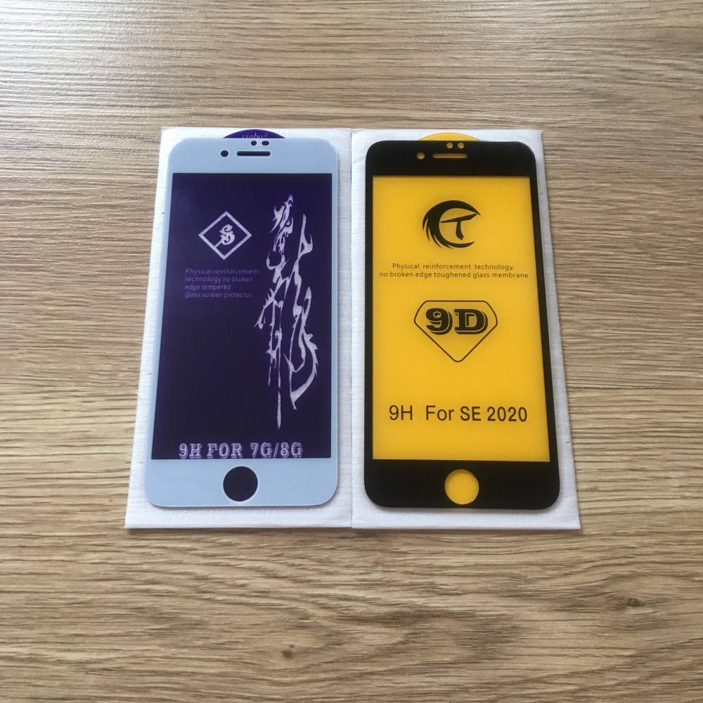 

Защитное 6D стекло для iPhone 7 / 8 / SE 2020 Rinbo (Full Glue), Черный