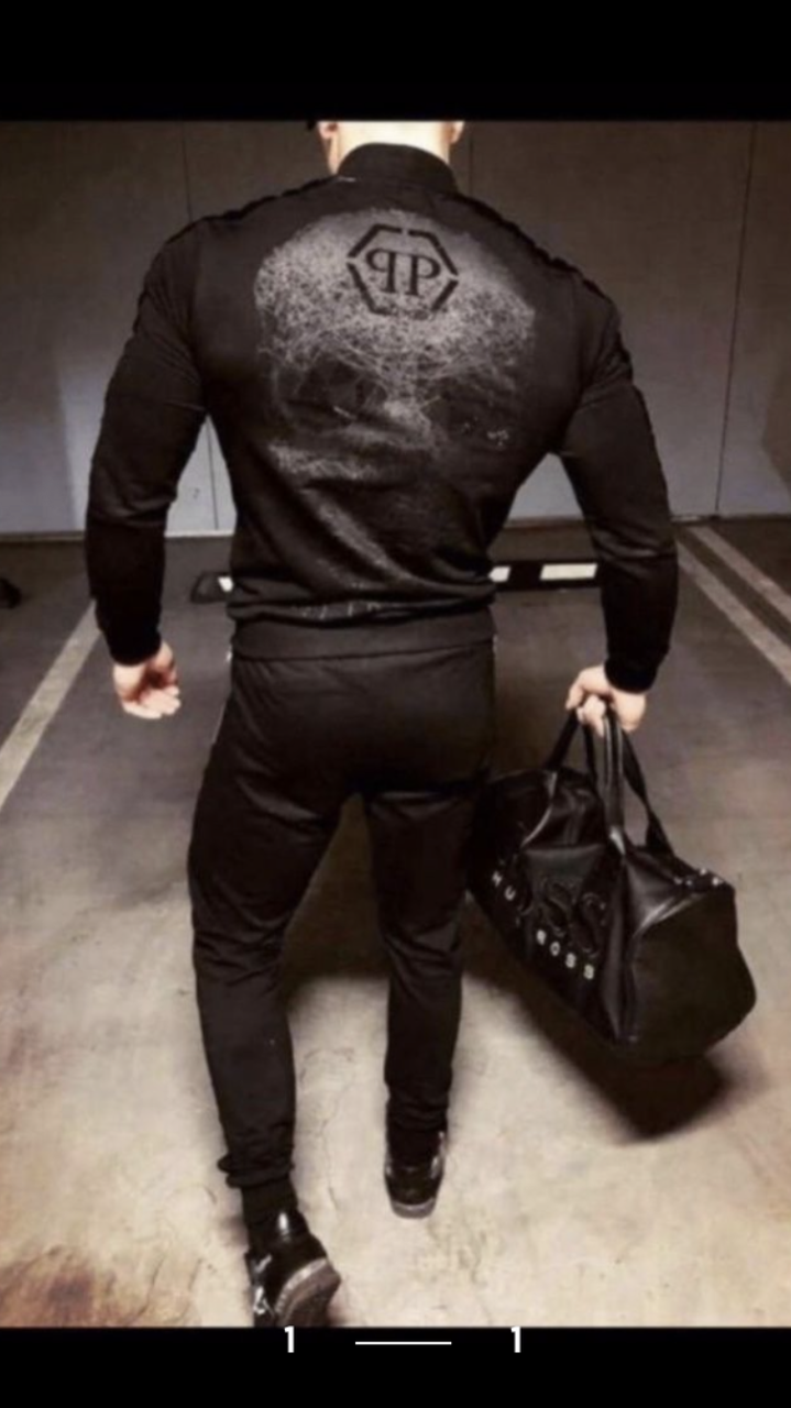 

Молодежный брендовый костюм PHILLIPP PLEIN Турция m, Черный