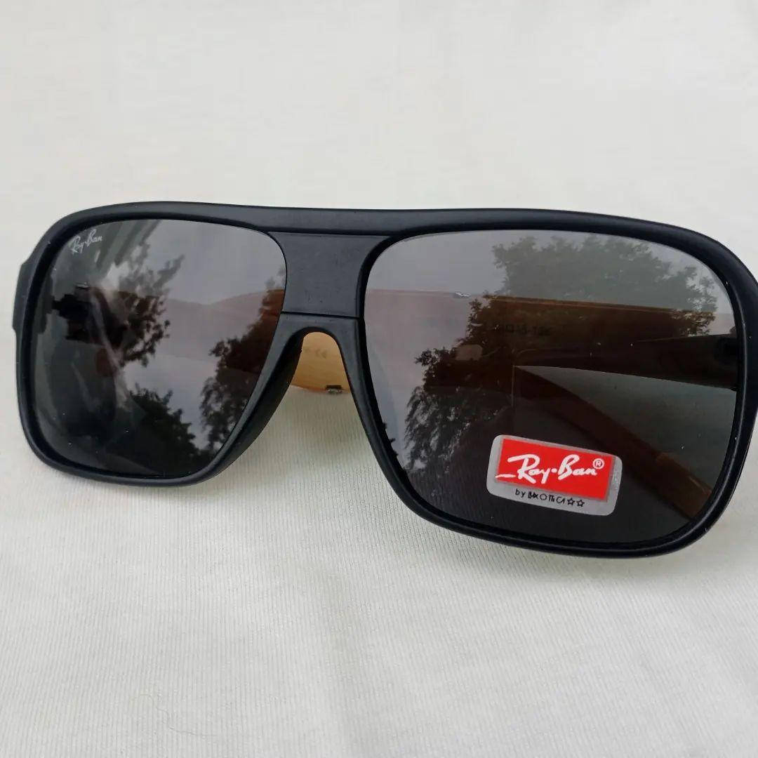 

Мужские wayfarer солнцезащитные очки RayBan черные, Черный