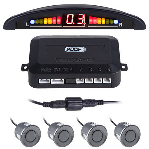 

Парктроник Pulso LED/4 датчика D=22mm, Серый