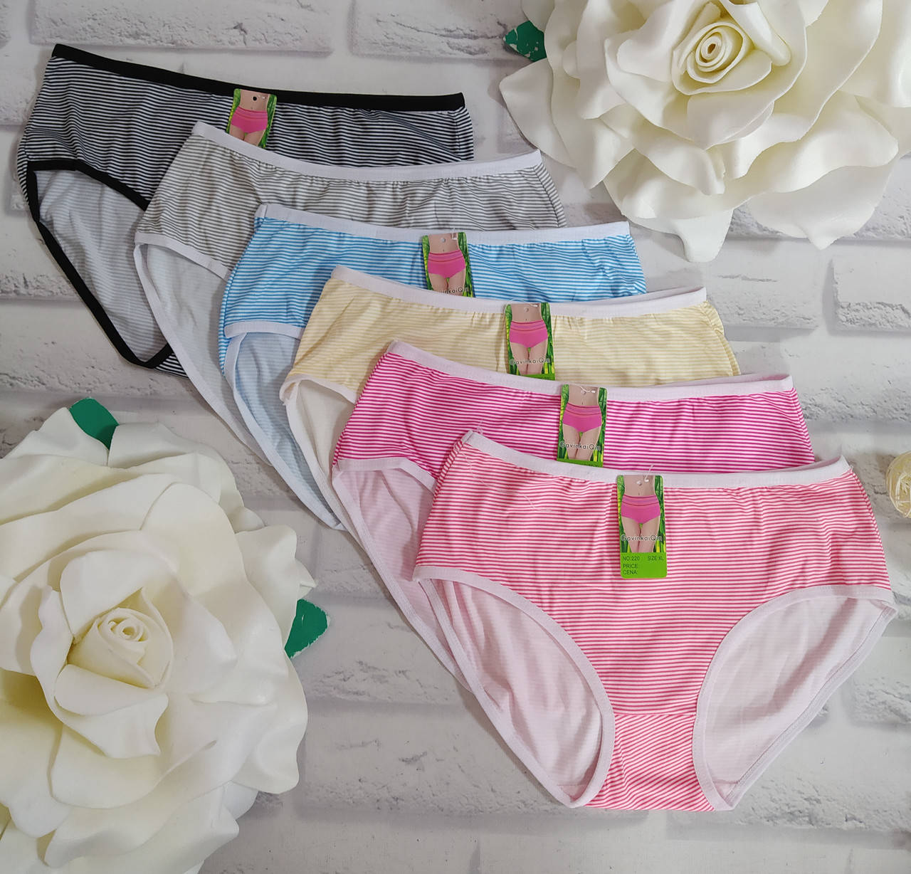 

Трусы женские XXL 48-50 р. бамбук Gavinkai SO-220 Остатки, Разные цвета