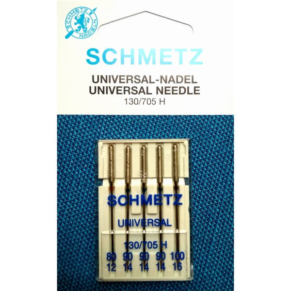 

Набор игл Schmetz Universal №80-100 (1x80, 3x90, 1x100)