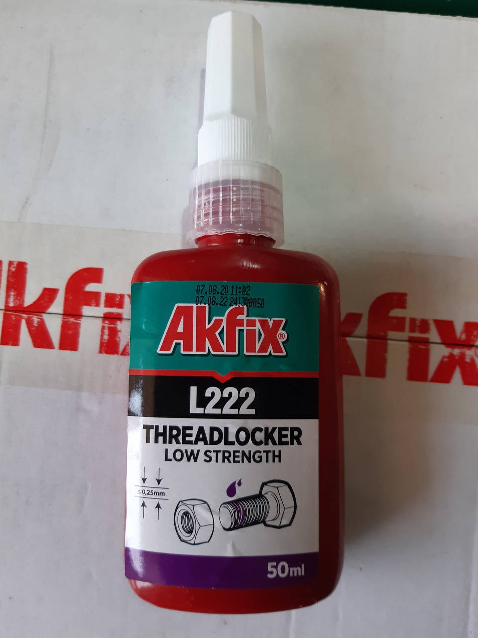 

Фиксатор анаэробный резьбовой низкой прочности Akfix L 222