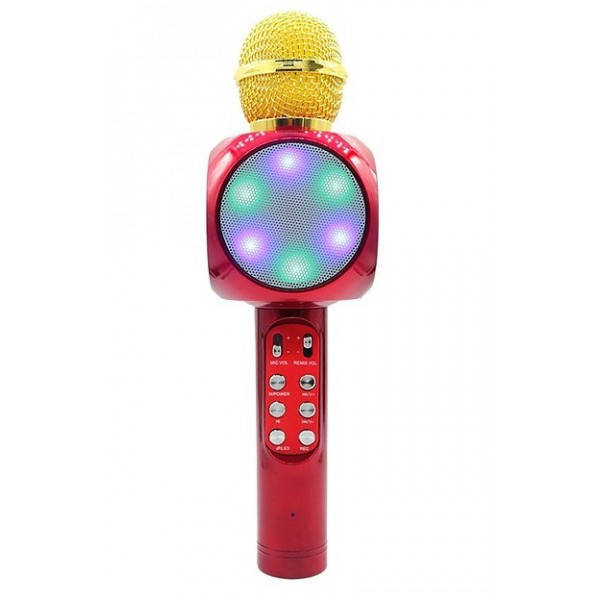 

Караоке микрофон bluetooth WS-1816 Красный