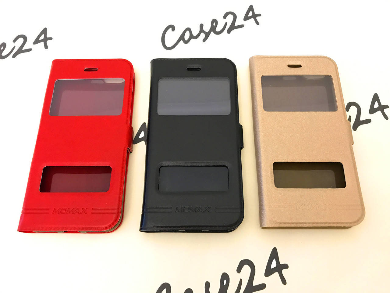 

Кожаный чехол книжка Momax для Apple iPhone 7 / 8 (3 цвета), Разные цвета