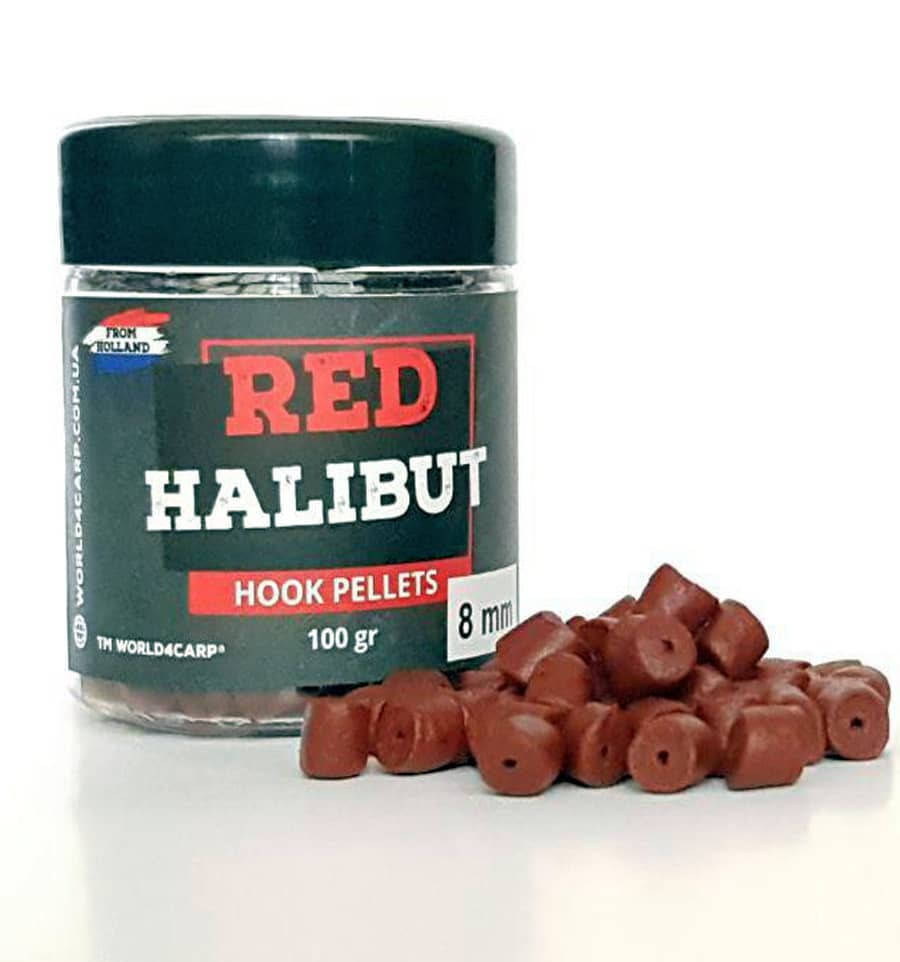 

Пеллетс насадочный RED Halibut Hook, 100 г 8 мм