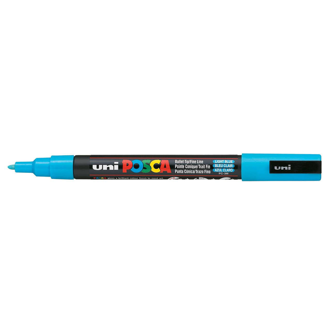 

Маркер uni POSCA 0913мм голубой