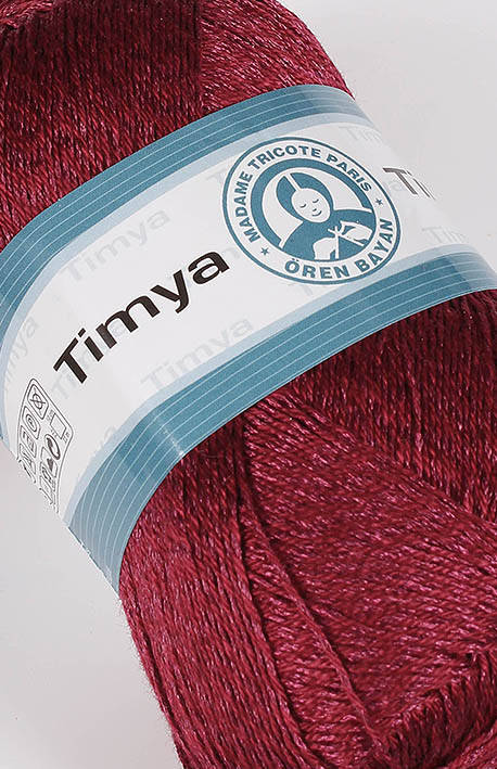 

Madame Tricote Timya № 5919 бордо
