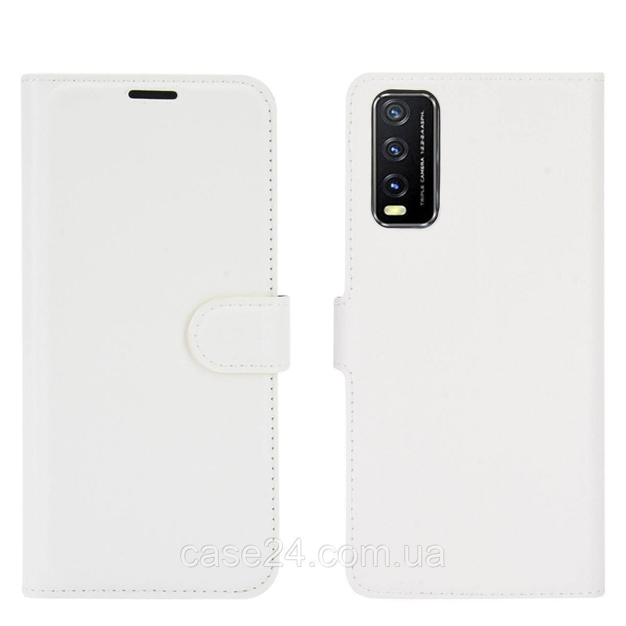 

Чехол книжка Lichee для Vivo Y31 (на виво у31) (9 цветов) белый