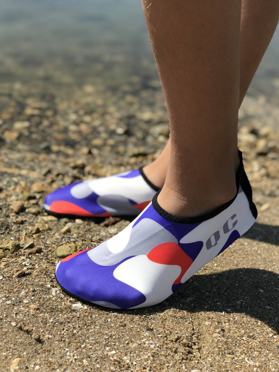 

Неопреновая обувь аквашузы Skin Shoes белый камуфляж 34-44 36