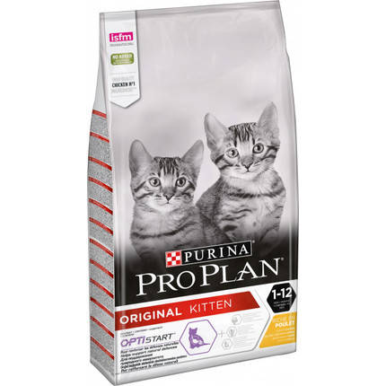 

Purina Pro Plan kitten 10 кг- сухой корм для котят с курицей