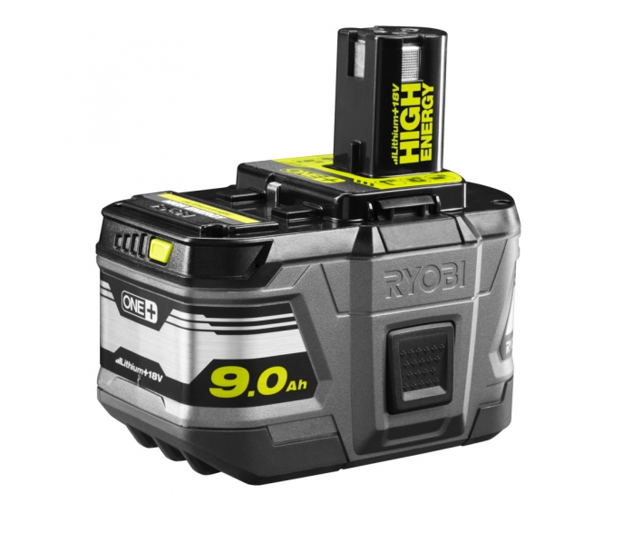 

Аккумулятор Ryobi ONE+ RB18L90 Lithium+, 18В, 9.0 А/ч (5133002865)