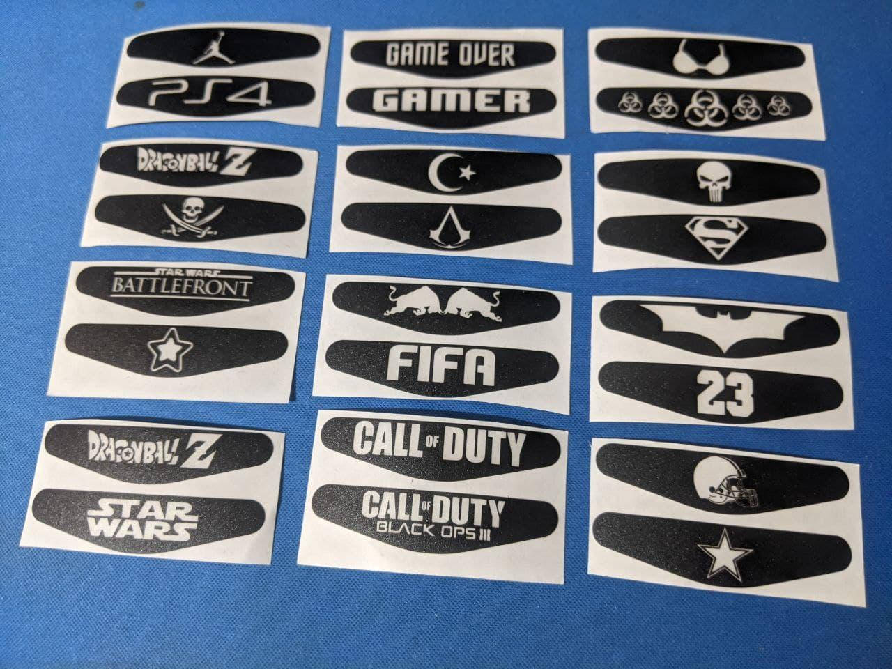 

Наклейка для DualShock 4 на подсветку PS4