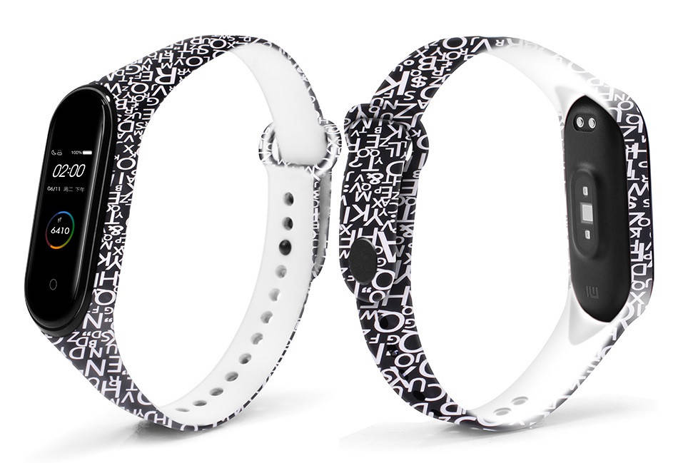 

Ремешок для фитнес-браслета Xiaomi Mi Band 3 и 4 Type I2