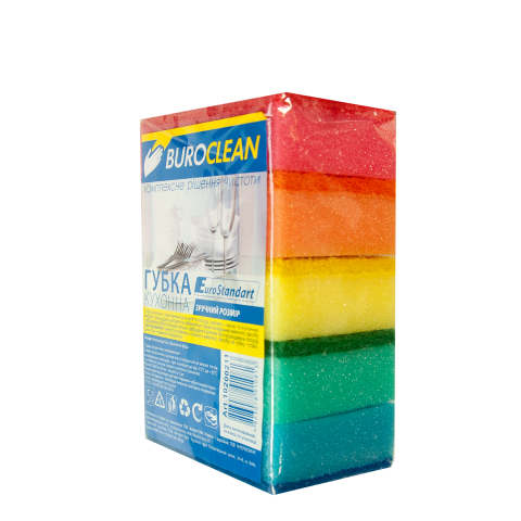 

Губка кухонна Buroclean 10200211 EuroStandart 5шт (50)