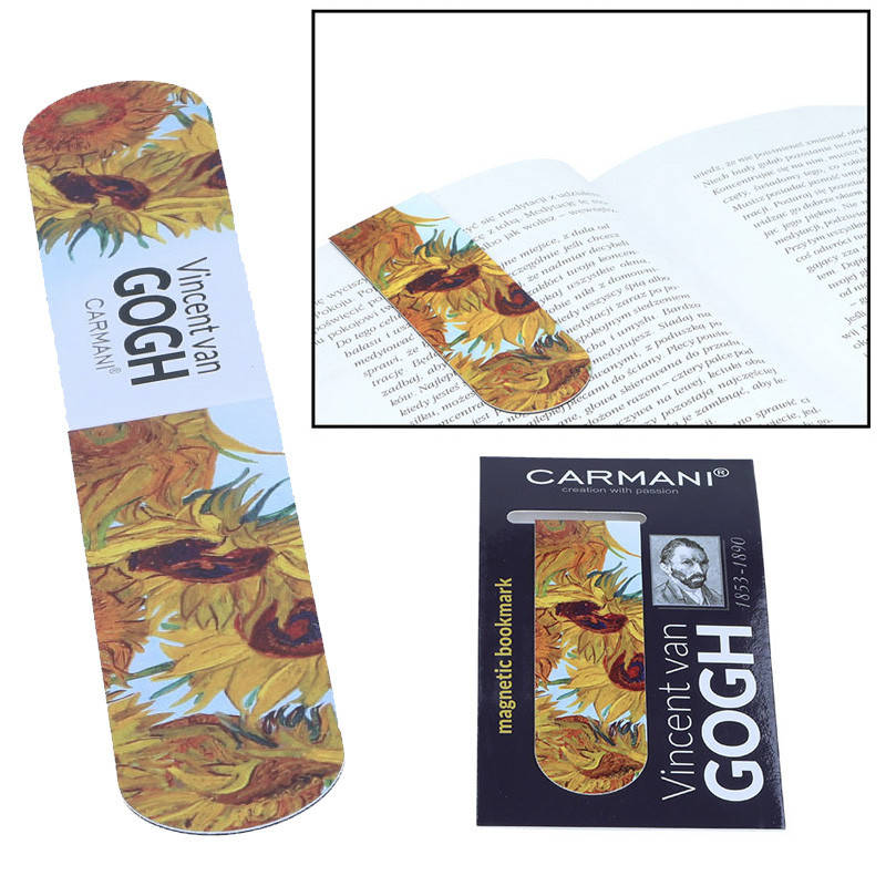 

Магнитная закладка Carmani Ван Гог «Подсолнухи»,(30x100 см)