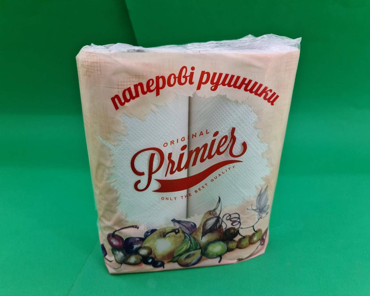

Полотенце бумажное (а2*50) Примьер "ФРУКТЫ" (1 пачка)