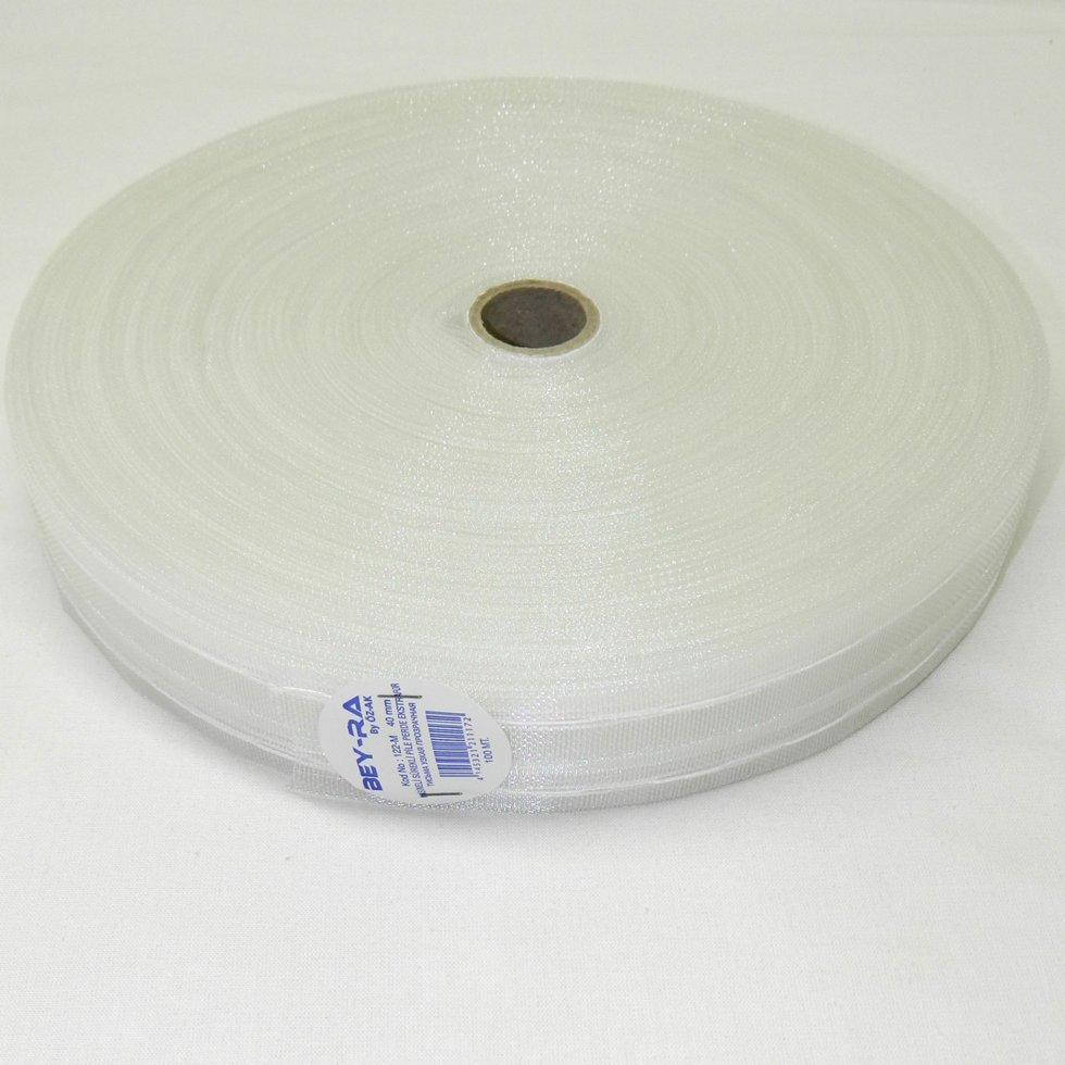 

Шторная тесьма - 4см (органза) (6-2274-М-1005)