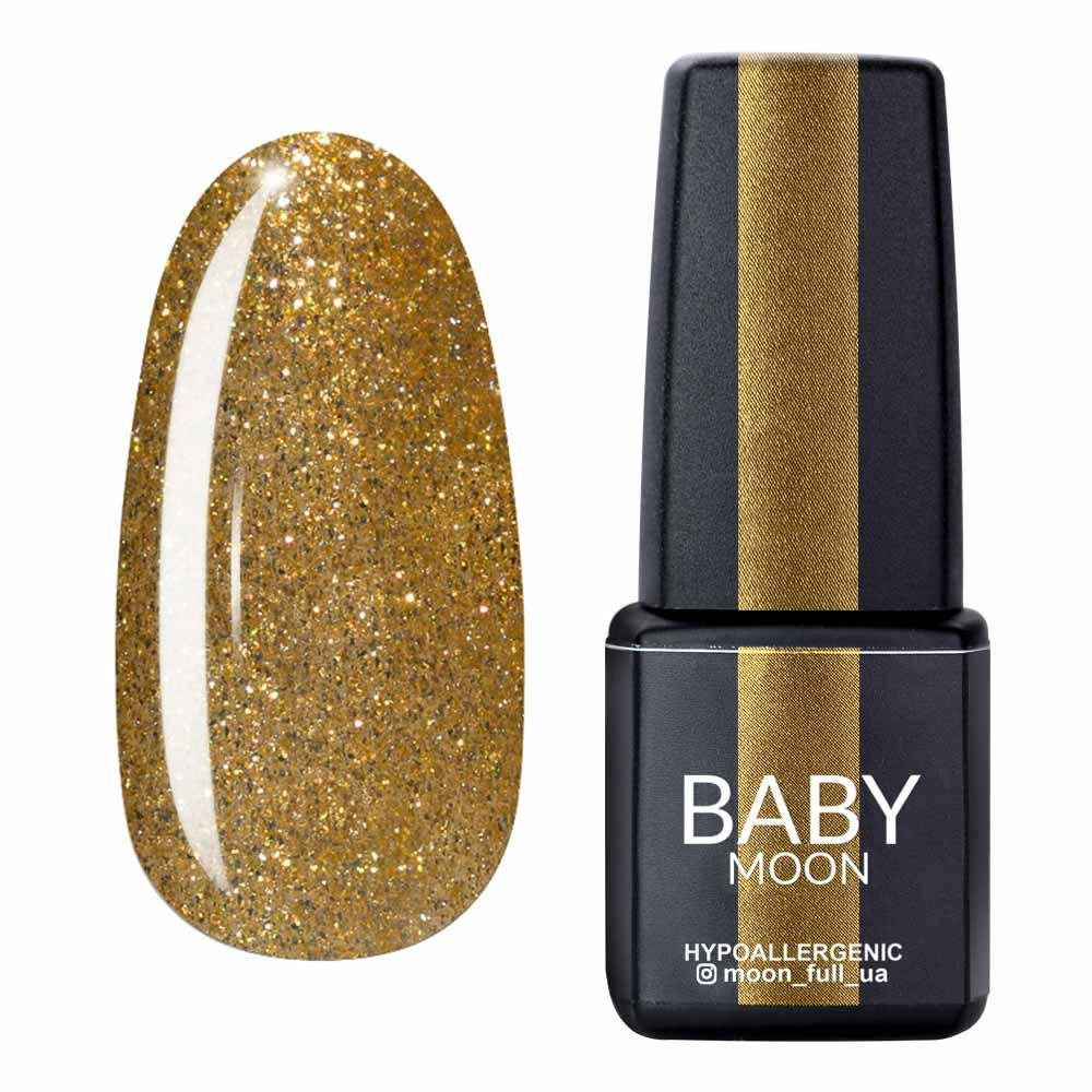

Гель лак BABY Moon Dance Diamond Gel polish №023 золотой шиммерный