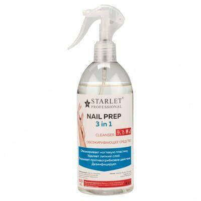 

Средство для снятия липкого слоя Starlet Professiona Nail Prep 3in1 500 мл