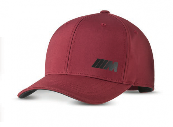 

Оригинальная бейсболка BMW M Logo Cap, Burgundy, Бордовый
