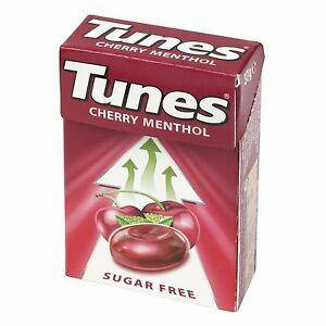 

Леденцы Tunes Cherry Menthol Без сахара 37 g