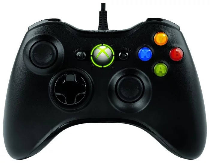 

Джойстик проводной геймпад Xbox 360 и ПК Черный