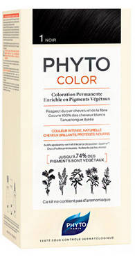 

Крем-краска без аммиака Фито Фитоколор Phyto Phytocolor Colorations Тон 1 Черный