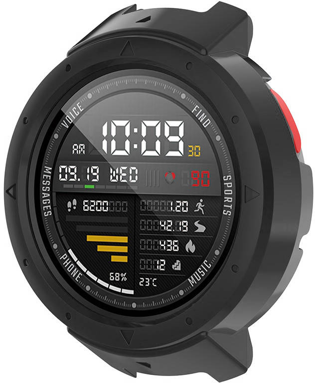 

Бампер Sikai для Amazfit Verge (пластиковый) Black (Амазфит Вердж)