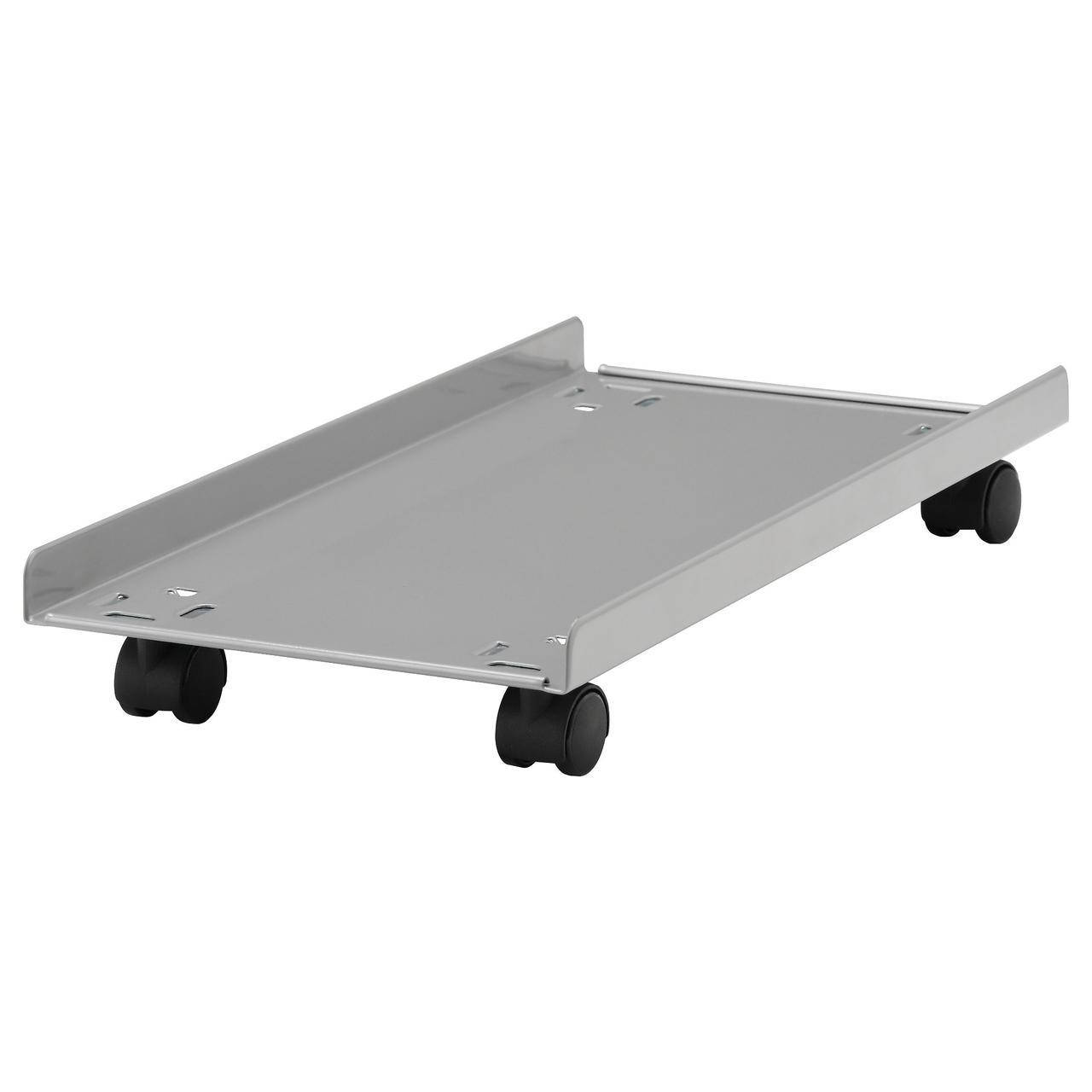 

IKEA GUDMAR (102.458.32) Держ для сист блока на колесах, серебро