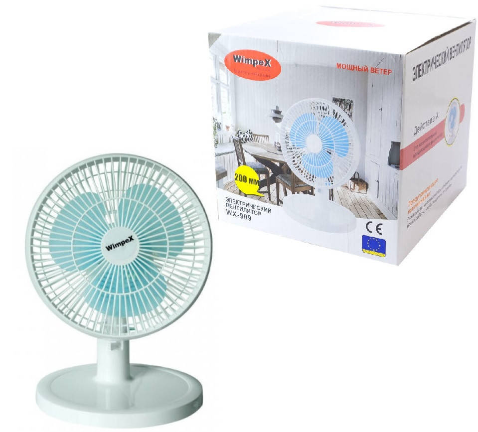 

Настольный вентилятор 9” Fan Wimpex WX-909