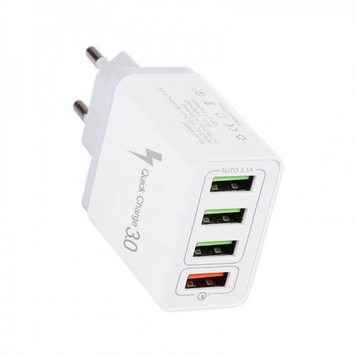 

USB 4x сетевое зарядное устройство 5/9/12В 7А, Fast Charger