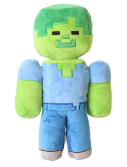 

Мягкая игрушка Зомбі зомби Майнкрафт minecraft Zombie 20 см., Зелёный