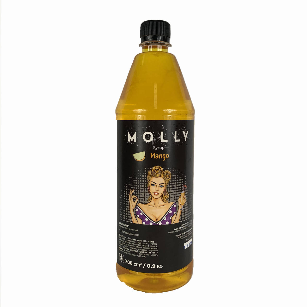 

Сироп MOLLY Манго 1л