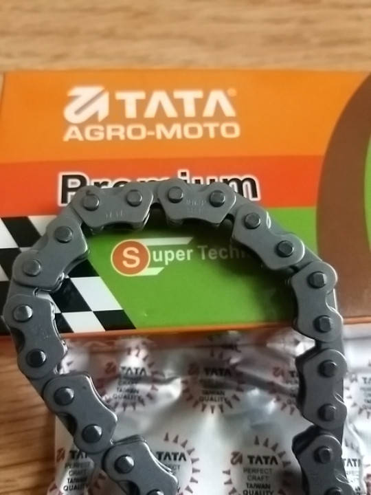 

139QMB Скутер 4T GY6 50/100 Цепь распредвала 82L (фирма TATA-Premium) Оригинал Тайвань