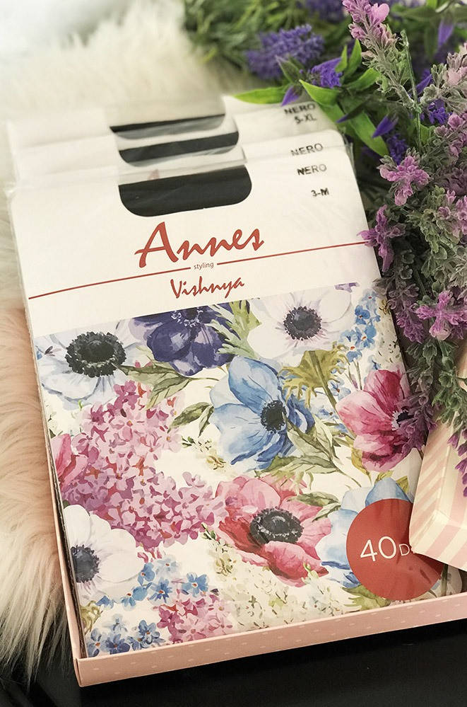 

Колготы женские черные размер  Annes 40 den 119261M, Черный