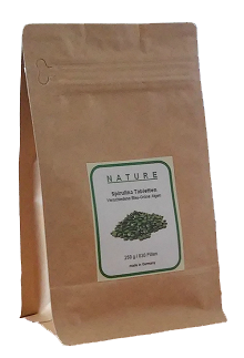 

Спирулина в таблетках, 250гр - 500 таб., Германия