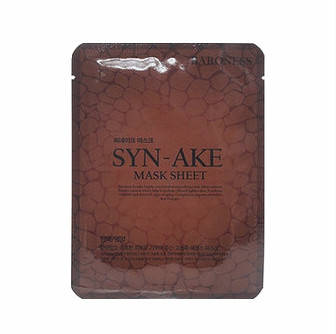 

Tканевая маска со змеиным пептидом BARONESS Airlaid Face Mask SYNAKE