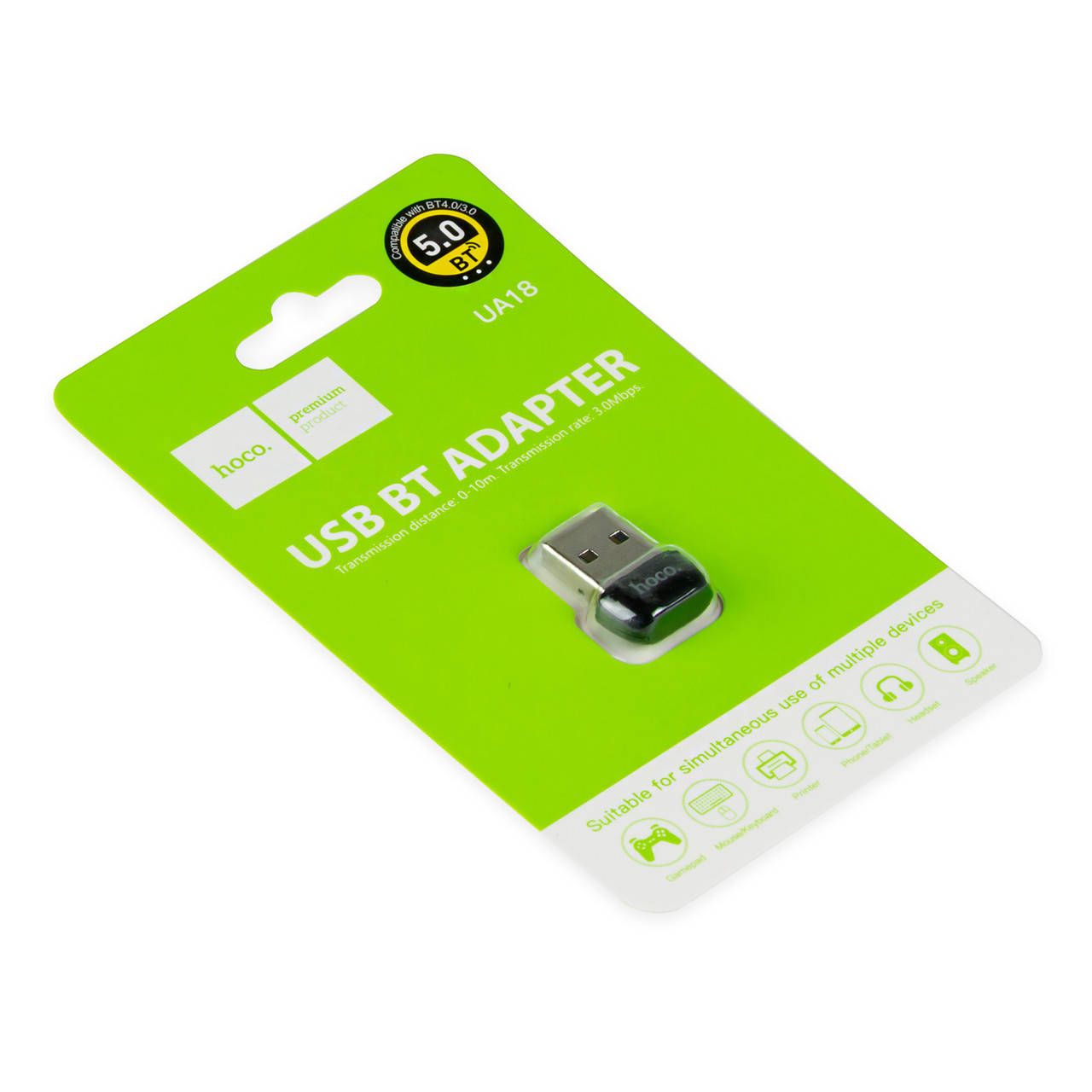 

Адаптер USB Bluetooth HOCO UA18 чёрный