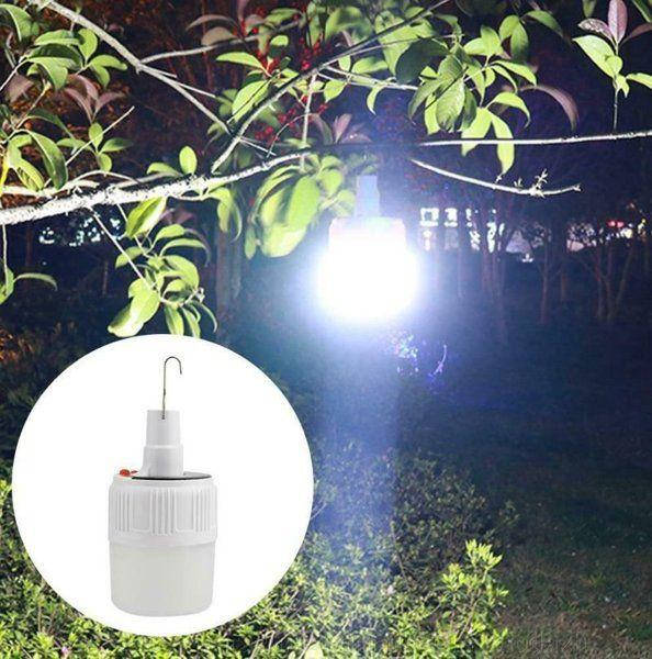 

Лампа для кемпинга YT-01 + 2*18650 CHARGE! Новье, Белый