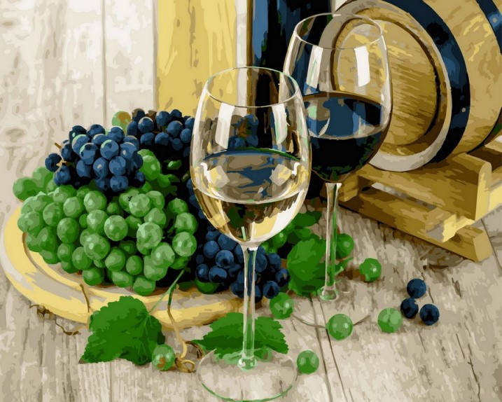 

Картина по номерам Brushme Виноделие OGX28716 40x50 см