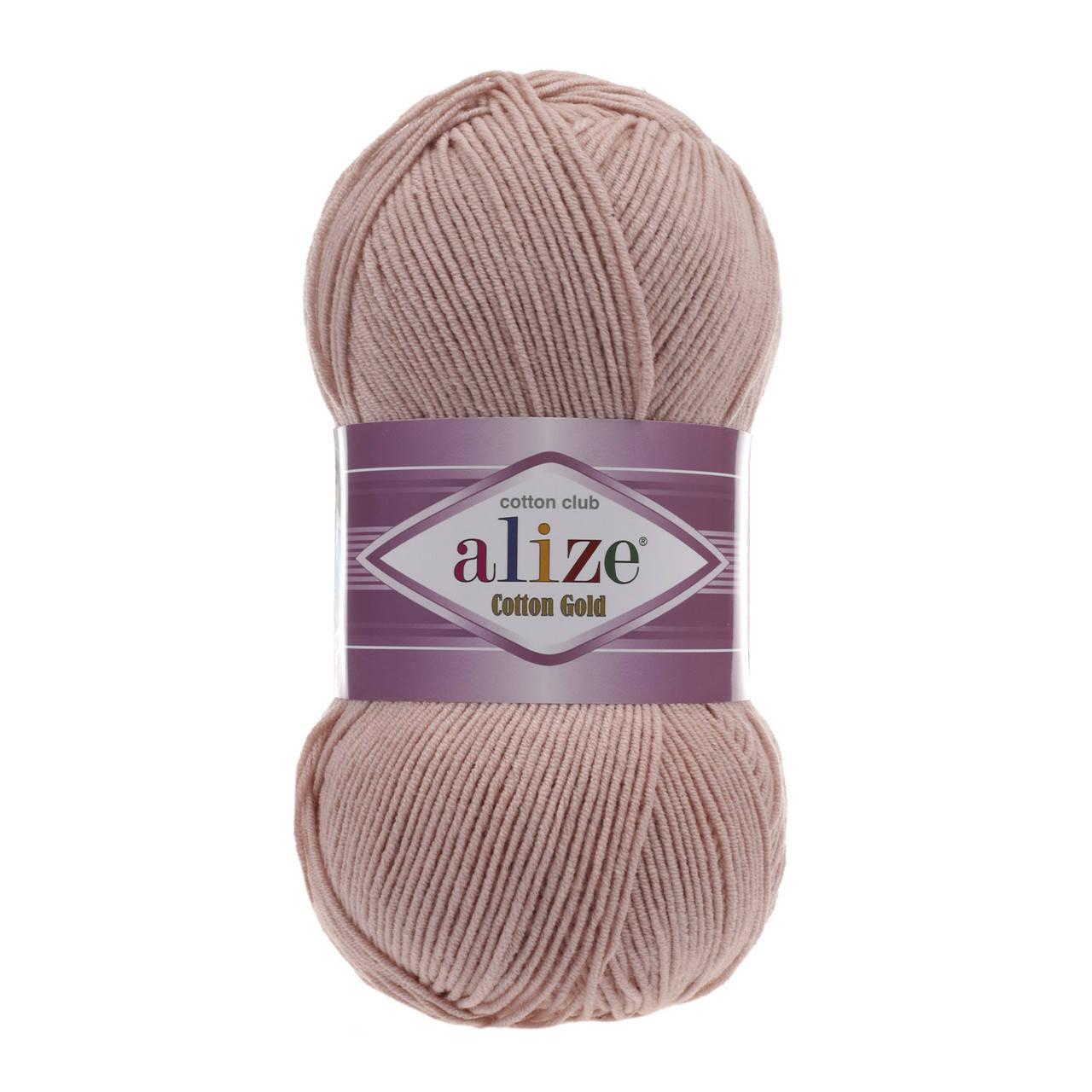 

Alize Cotton Gold (Ализе Коттон Голд) № 161 пудра (Пряжа хлопок, нитки для вязания)