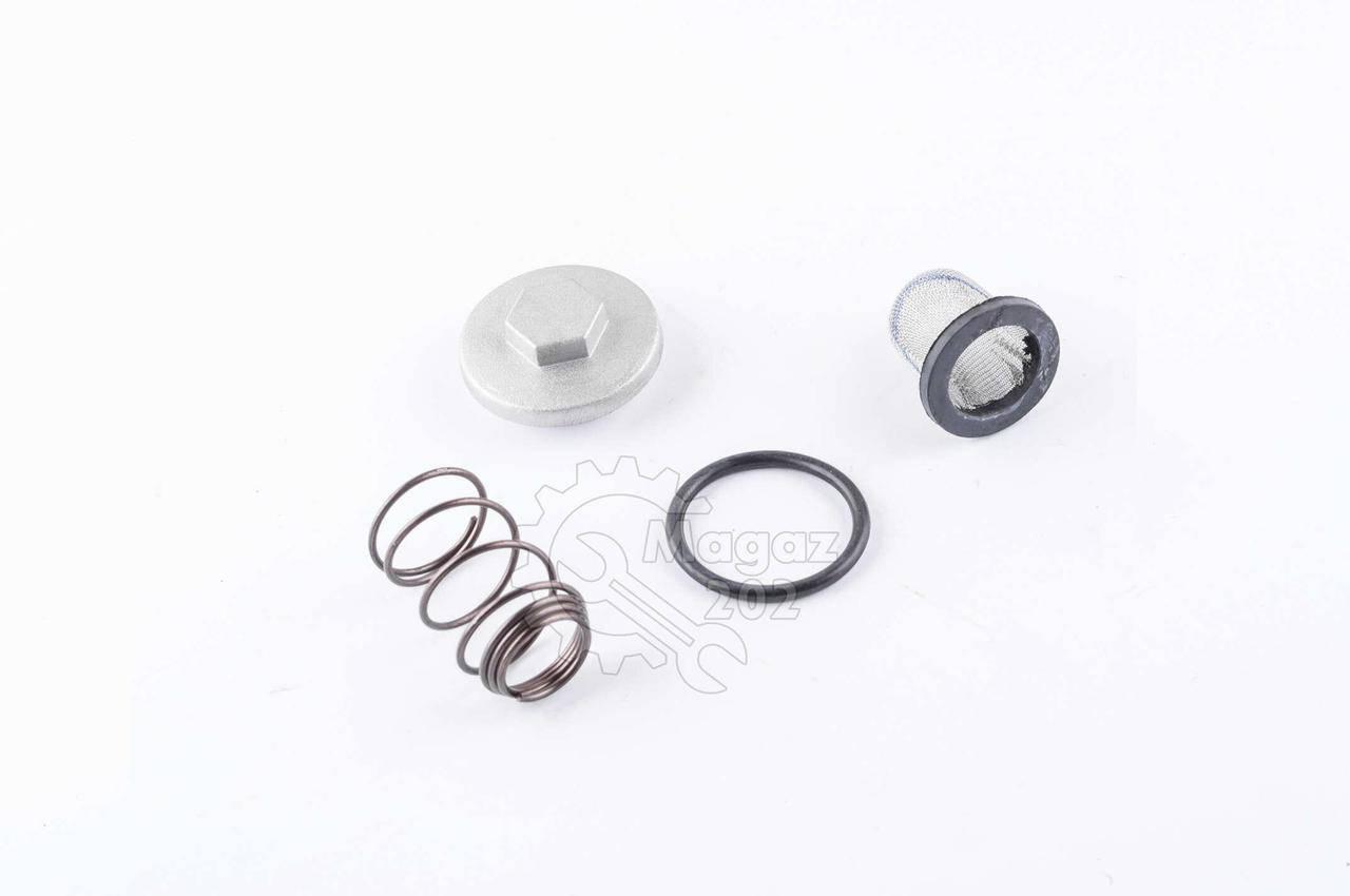 

Пробка слива масла (болт) 4T GY6 50/150 (+масляный фильтр) KOMATCU