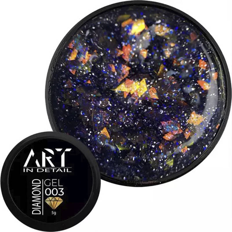 

ART Diamond Gel №003 - гель с блестками, 5 мл