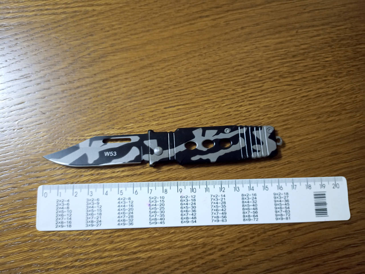 

Складной камуфляжный нож W53
